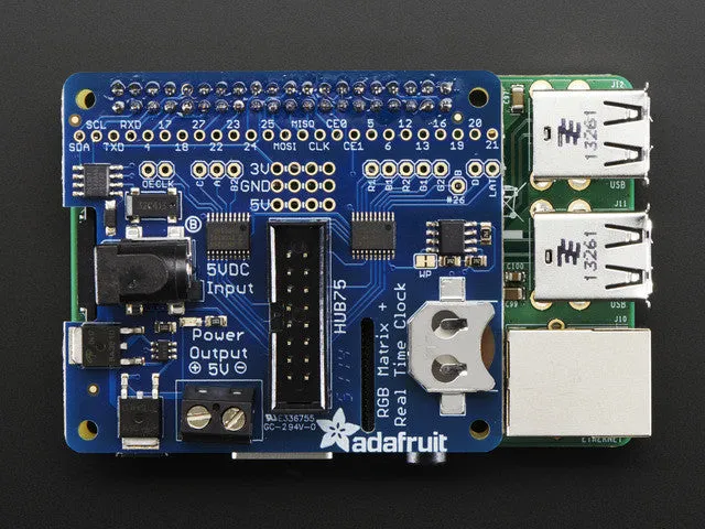 Adafruit RGB Matrix HAT   RTC for Raspberry Pi - Mini Kit