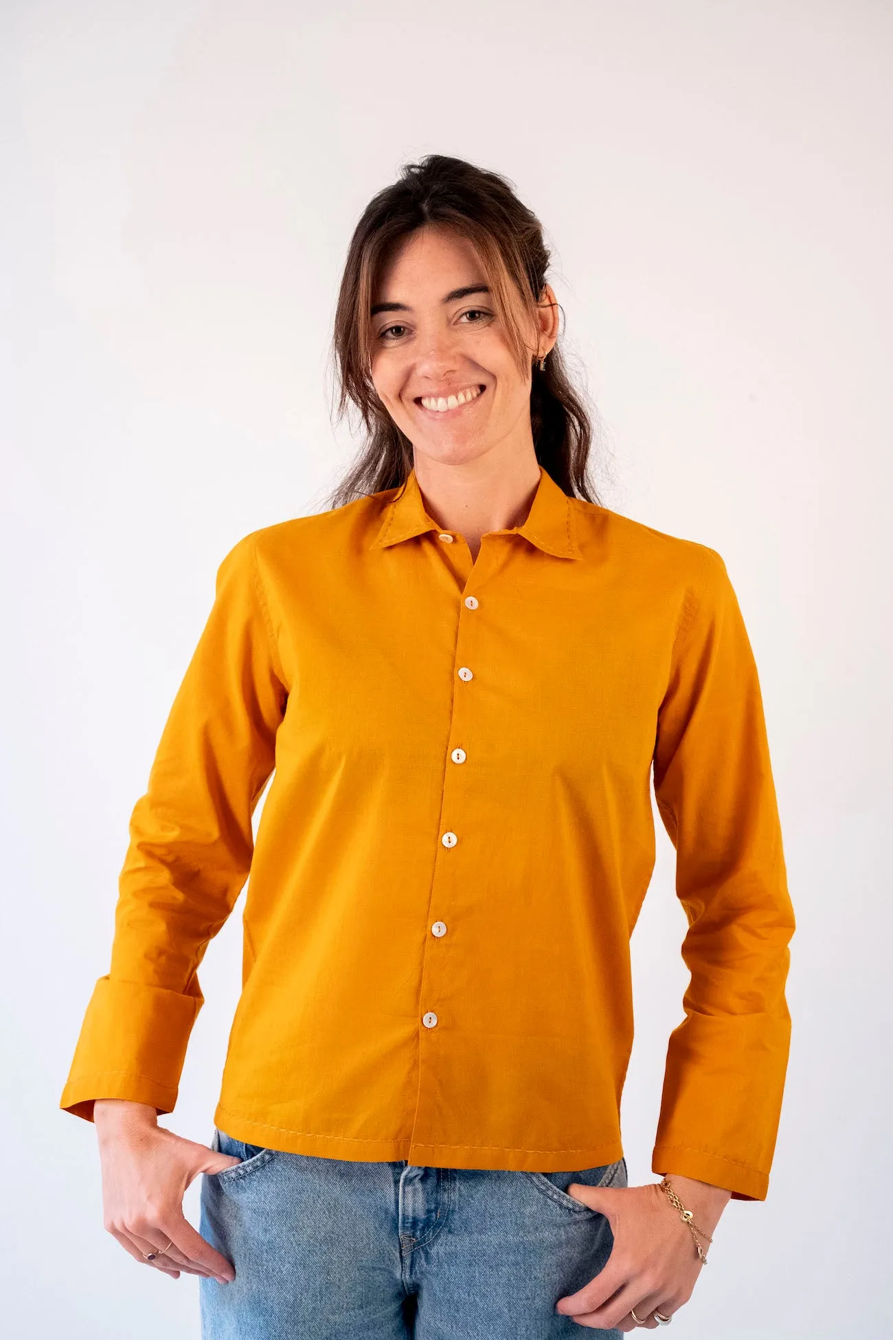 Camicia Summer Senape
