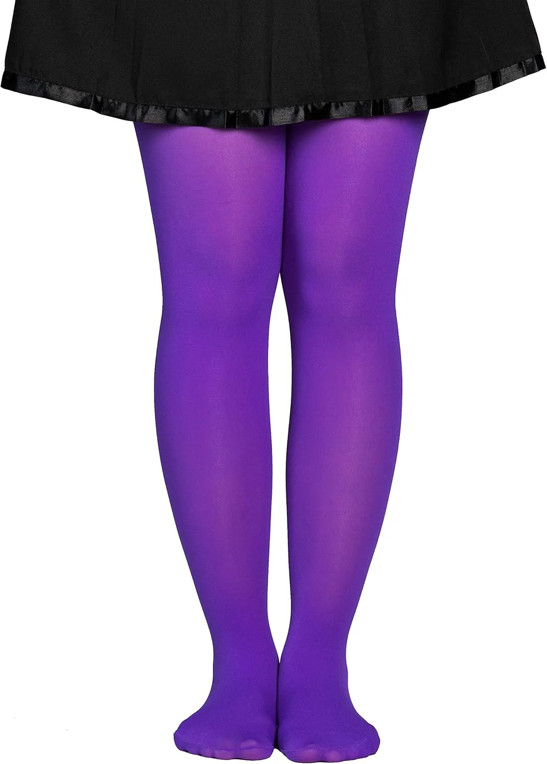 Dancina Toddler and Girls Microfiber Footed Tights (Multiple Solid Colors)