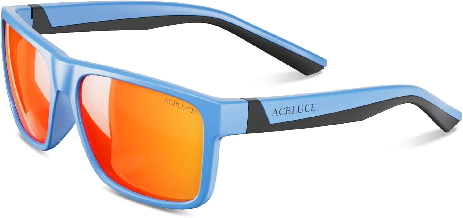 Kids Polarized Sunglasses Sport TPEE Unbreakable Frame with Adjustable Strap for Boys Girls Age 6-12