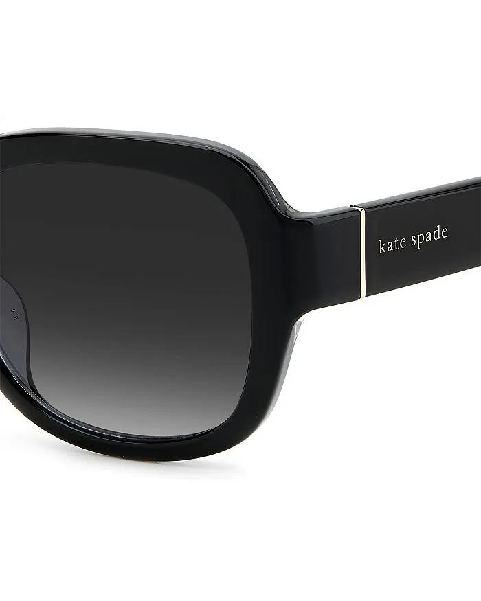 Layne Rectangular Sunglasses 55mm kate spade new york