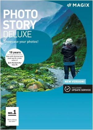 MAGIX Photostory Deluxe - Version 2018 - Create a slideshow the easy way [Download]