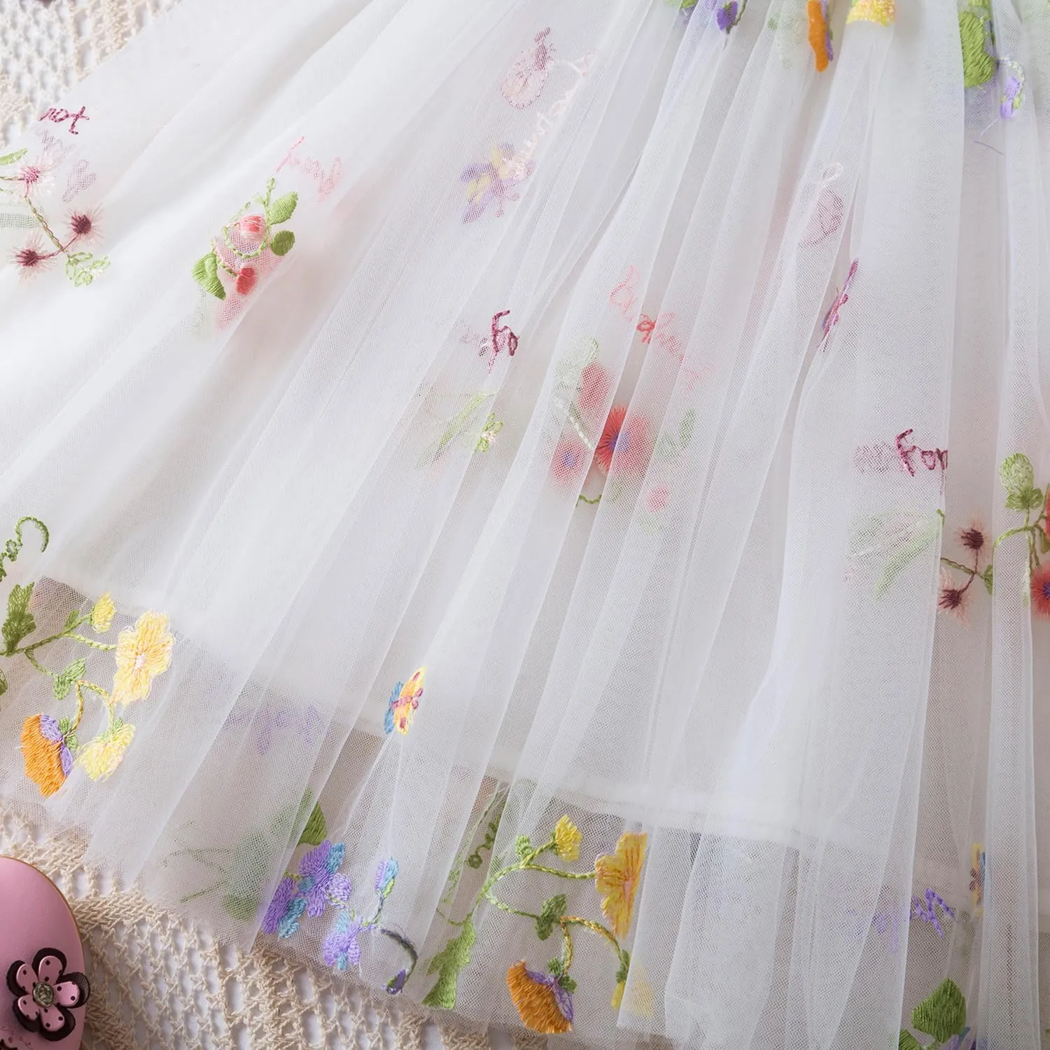 Nileafes Toddler Summer Dress Baby Girl Strap Floral A Line Dress Sleeveless Beach Butterfly Sundress for Toddler Girl