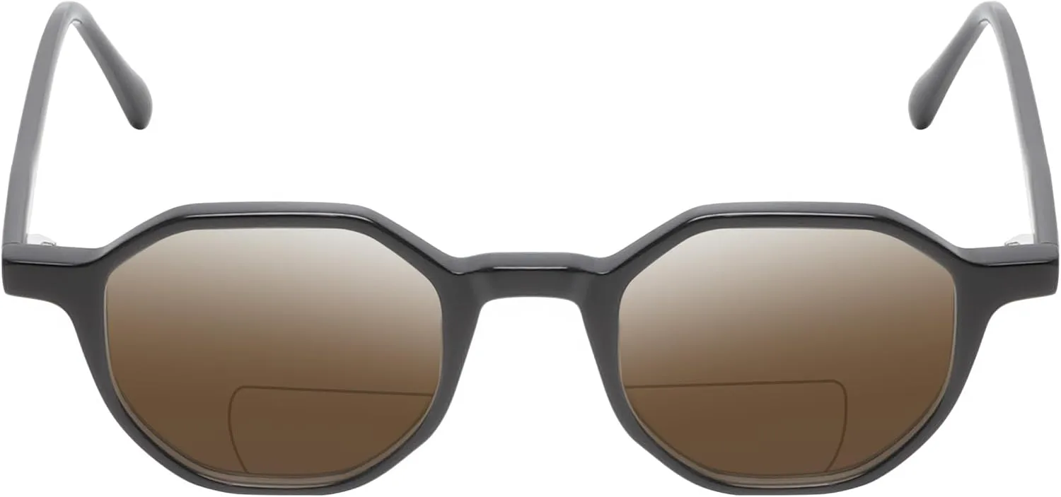 Softshell Polarized BiFocal Reading Sunglasses Mens Womens Bi-Focal Sun Reader UV Protection Driving Tinted Shades