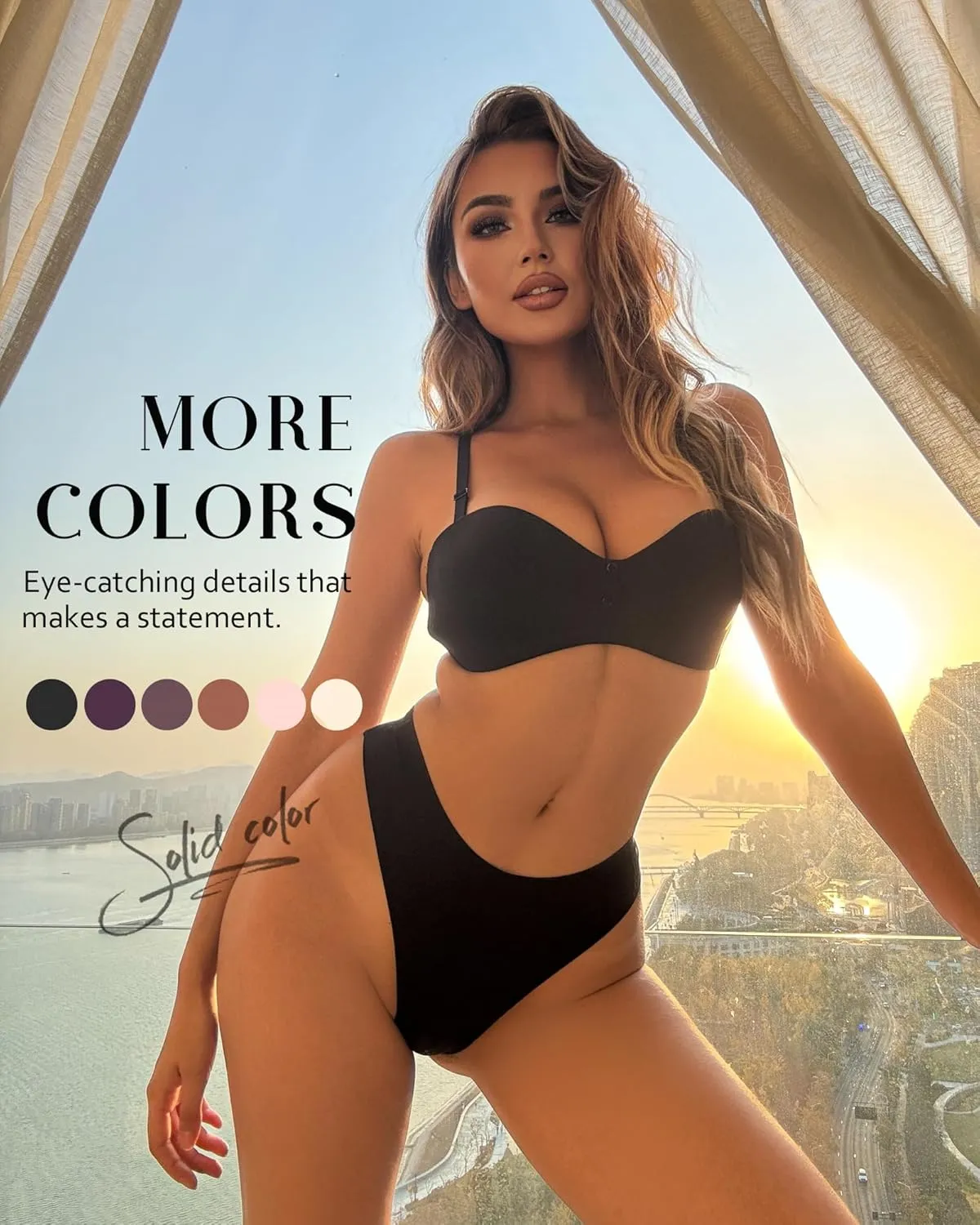 Women's Underwear Seamless Thongs 6 Pack No Show Thong Breathable Invisibles Hollow Out Sexy Panties Underwear