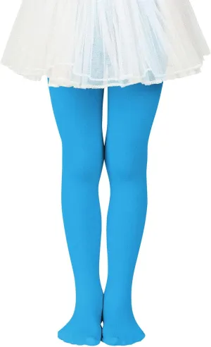 Zando Girls Stretchy Dance Tights Comfort Colorful Leggings Pants Elastic Ballet Footed Tights for Girls